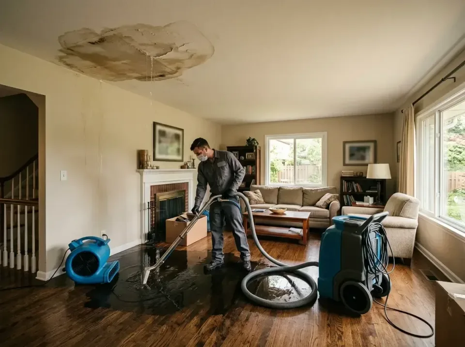 attic-pipe-burst-ceiling-drip-008 — frequently asked questions, Water Damage Restoration & Carpet Care in West Linn, OR